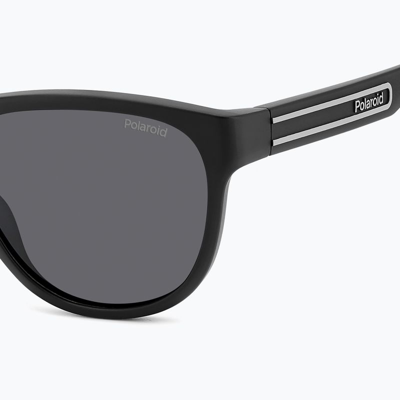 Okulary przeciwsłoneczne Polaroid PLD 2156/S matte black/grey polarized 5