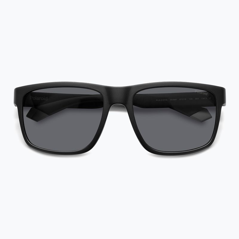 Okulary przeciwsłoneczne męskie Polaroid PLD 2571/S matte black/grey polarized 4