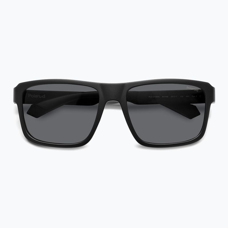 Okulary przeciwsłoneczne męskie Polaroid PLD 2158/S black/grey polarized 4