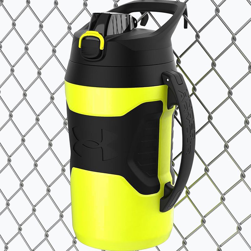 Bidon Under Armour Playmaker Jug Royal 1900 ml yellow/black 8
