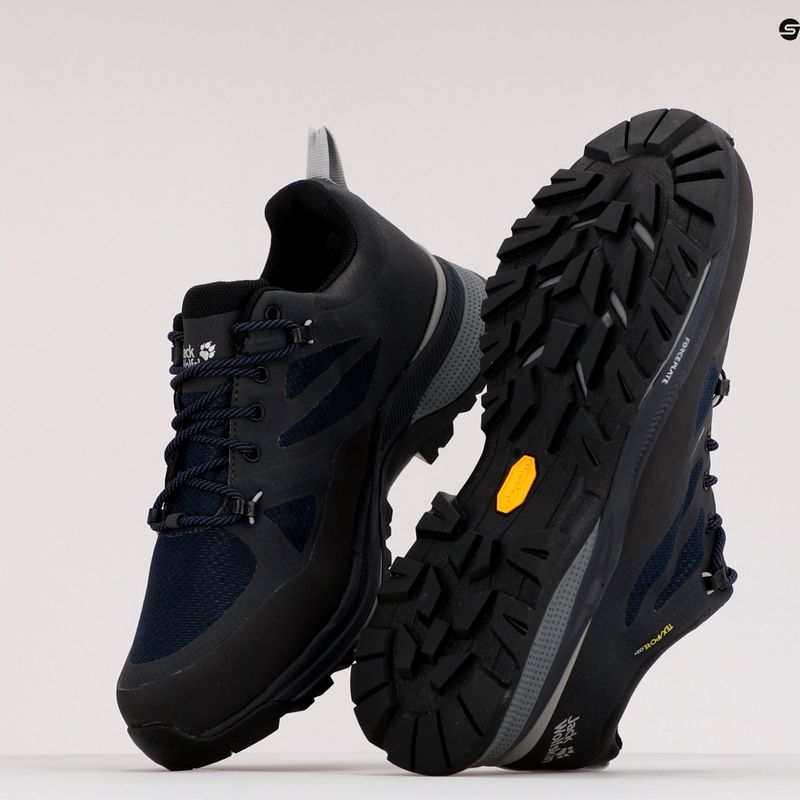Buty trekkingowe męskie Jack Wolfskin Force Striker Texapore Low dark blue/phantom 9