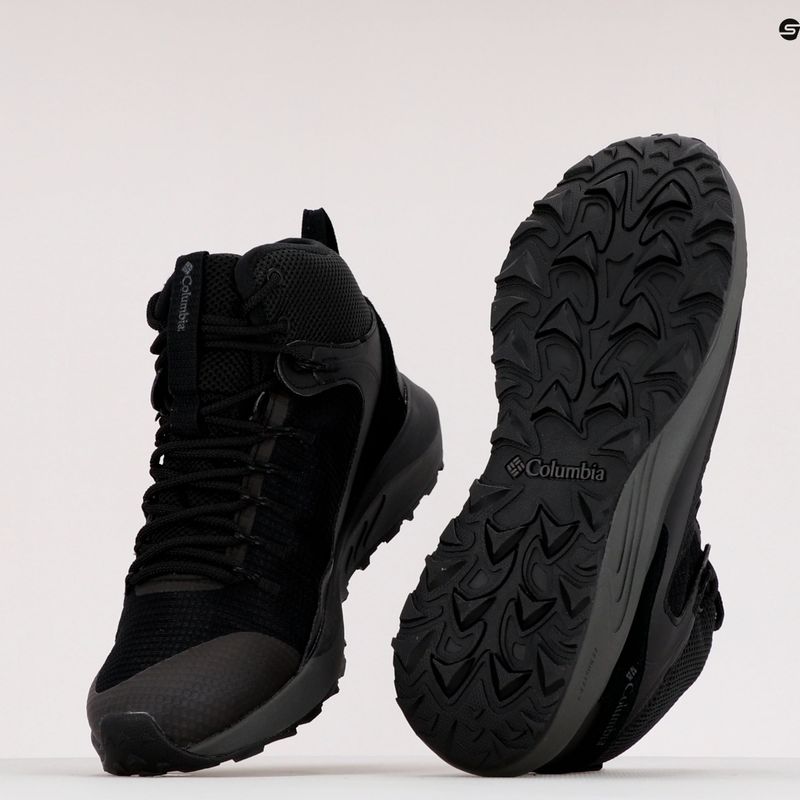 Buty trekkingowe męskie Columbia Trailstorm Mid Wp black/dark grey 9
