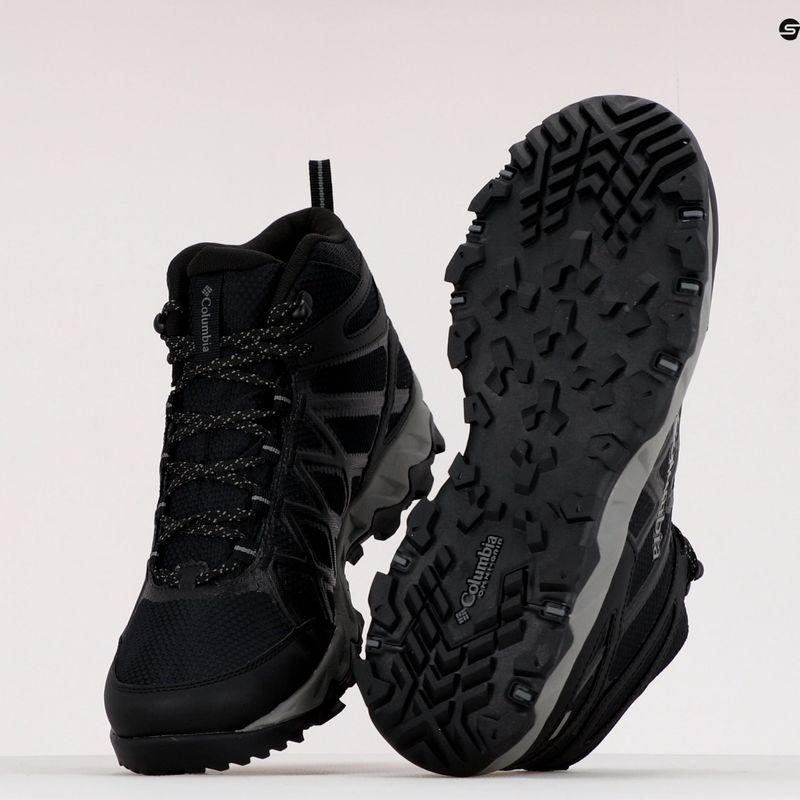 Buty trekkingowe męskie Columbia Peakfreak X2 Mid Outdry black/dark pewter 10