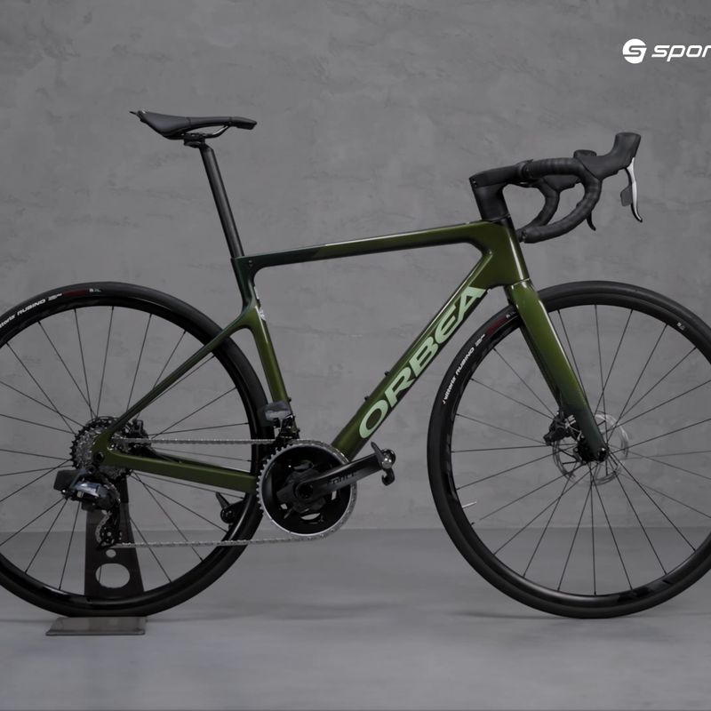 Rower szosowy Orbea Orca M21e Team PWR 2022 military green/dark green 14