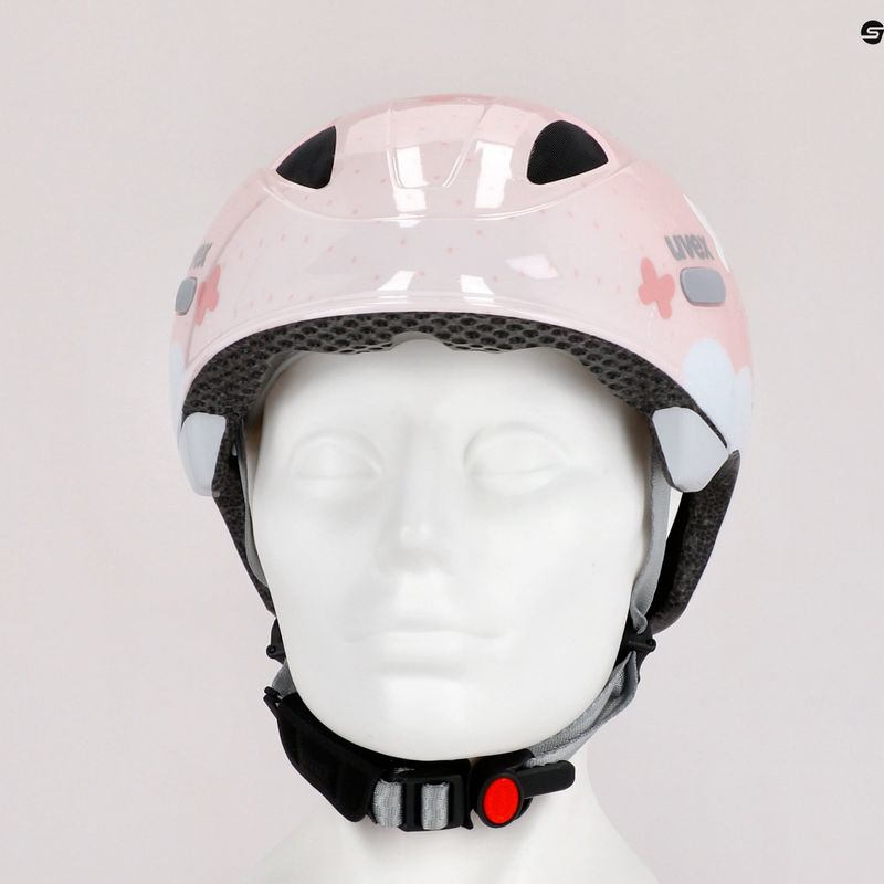 Kask rowerowy dziecięcy UVEX Oyo Style butterfly pink 9