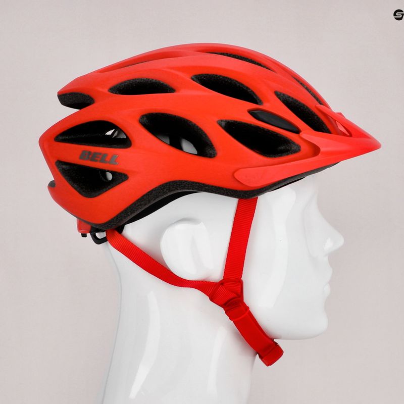 Kask rowerowy Bell Tracker matte machine red 9