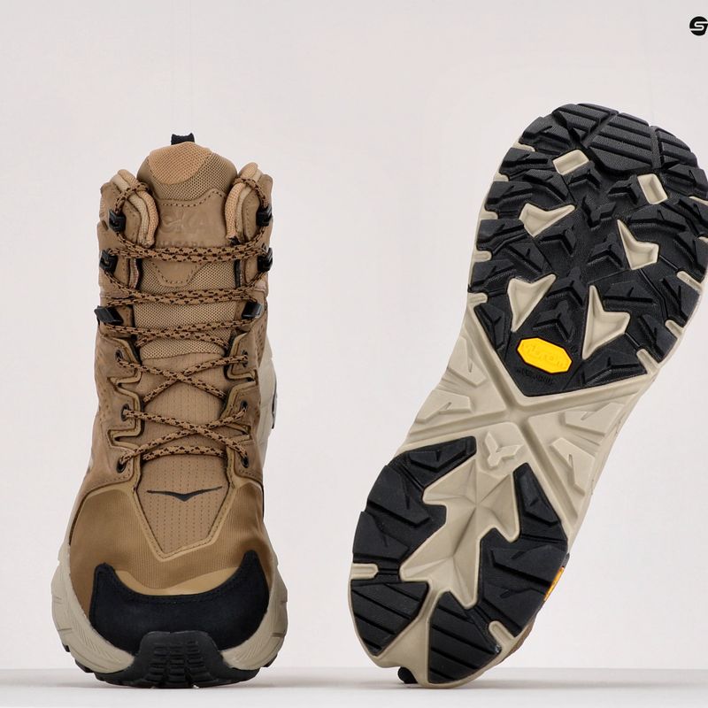 Buty turystyczne męskie HOKA Anacapa Mid GTX otter/black 9