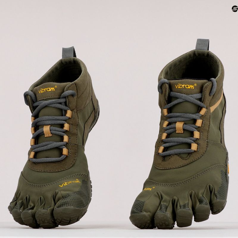 Buty barefoot męskie Vibram FiveFingers V-Trek military/dark grey 9