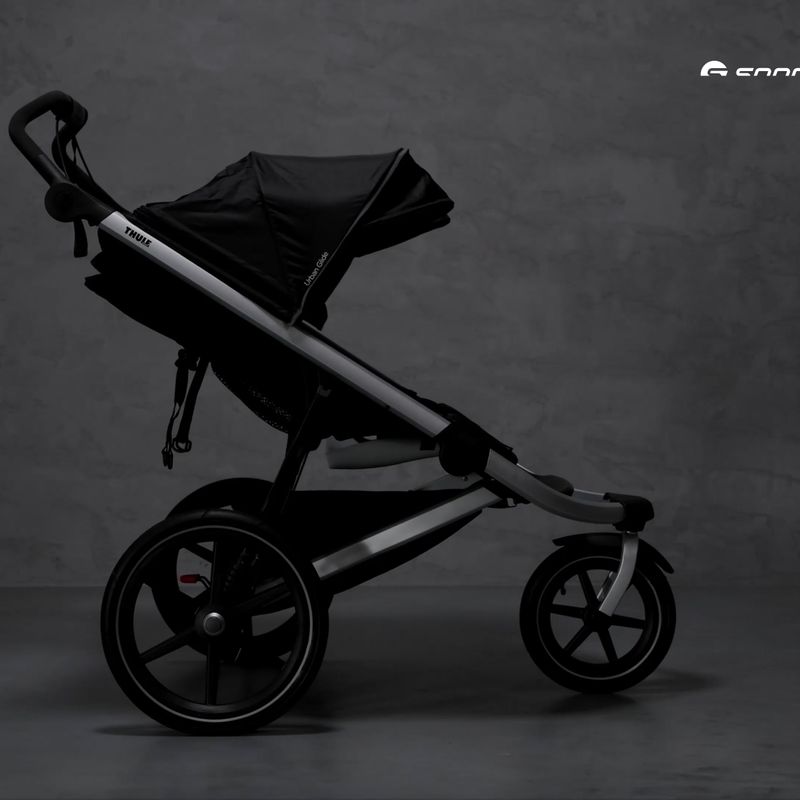 Wózek dziecięcy do biegania dwuosobowy Thule Urban Glide 2 czarny 10101951 15