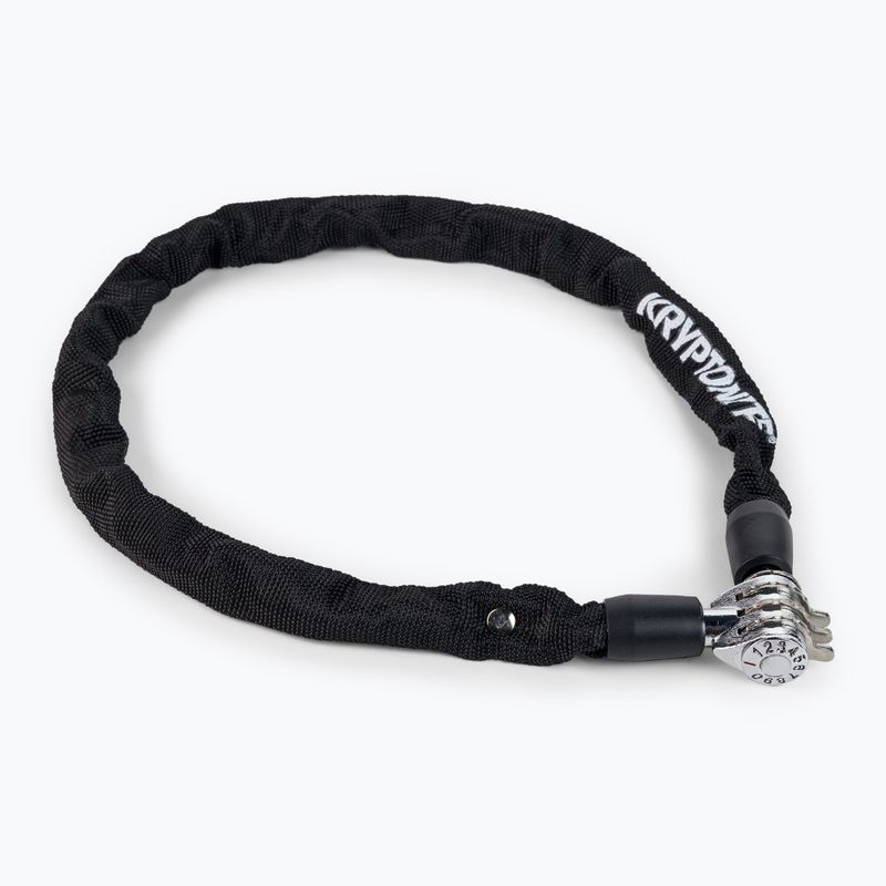 Zapięcie rowerowe Kryptonite Keeper 465 Combo Chain black
