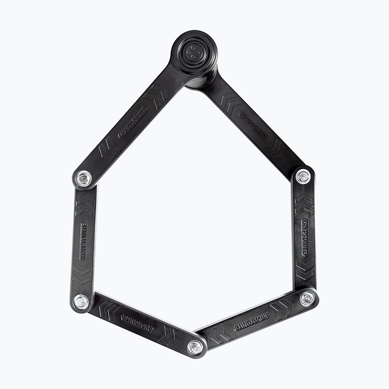Zapięcie rowerowe Kryptonite Keeper 585 Folding Lock black