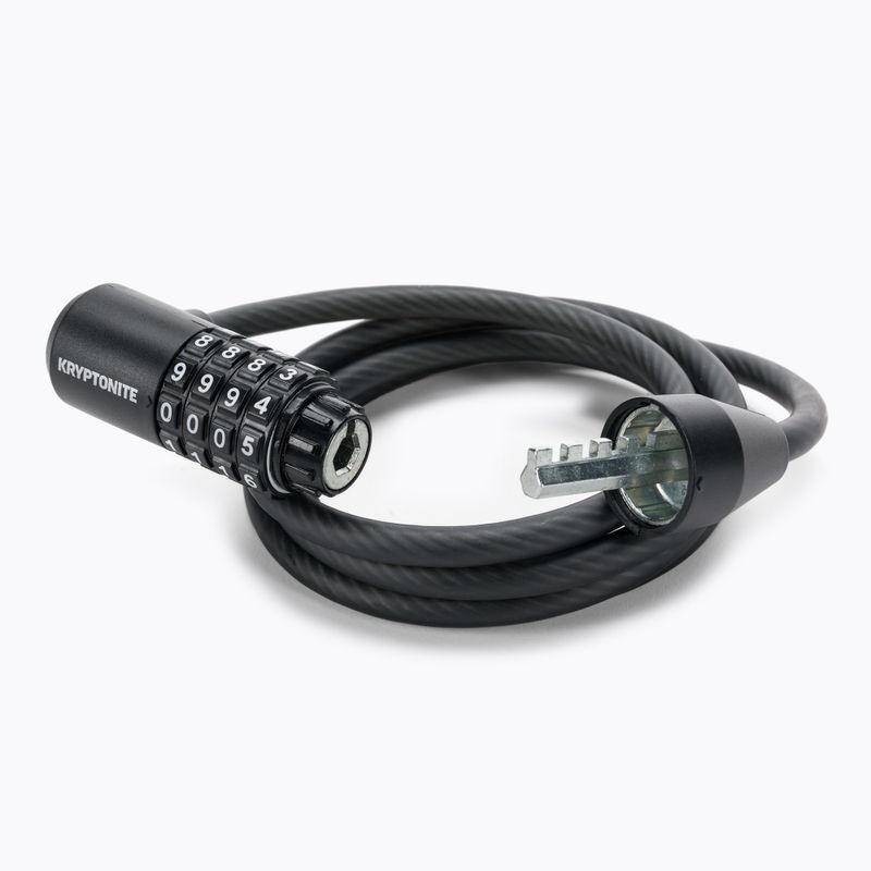 Zapięcie rowerowe Kryptonite KryptoFlex 815 Combo Cable black 3