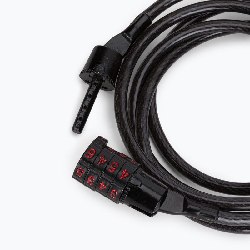 Zapięcie rowerowe Kryptonite Keeper 512 Combo Cable black 3