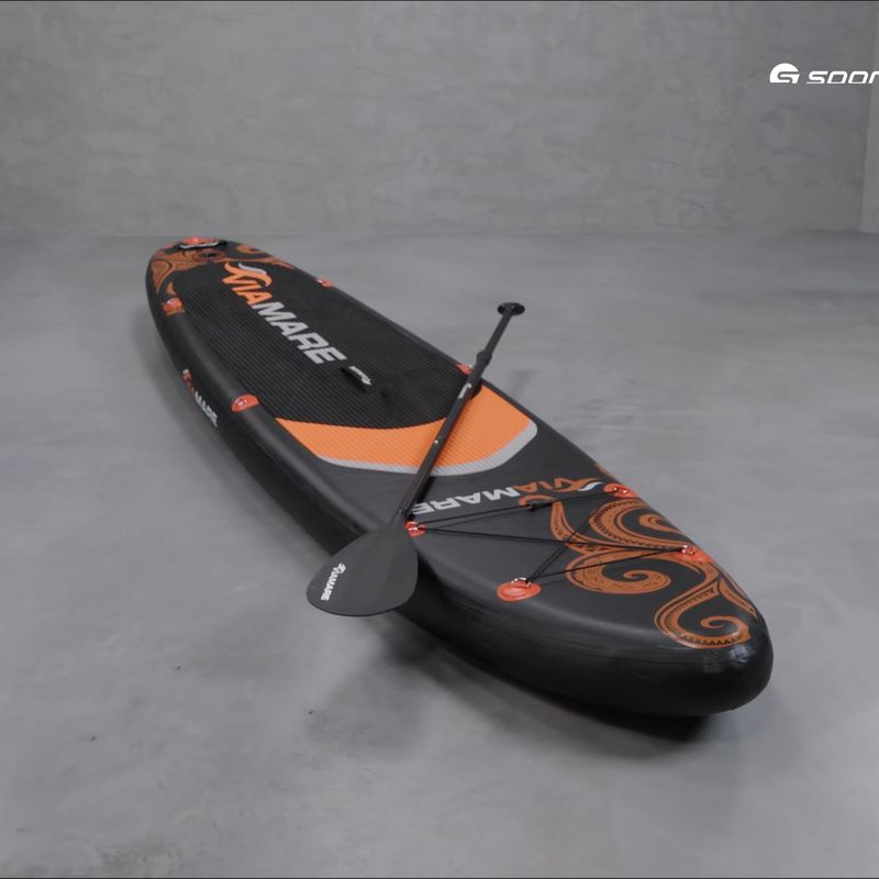 Zestaw deska SUP pompowana Viamare 330 S 10'9" octopus orange/black 11