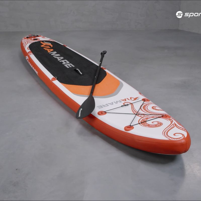 Zestaw deska SUP pompowana Viamare 330 S 10'9" octopus orange 11