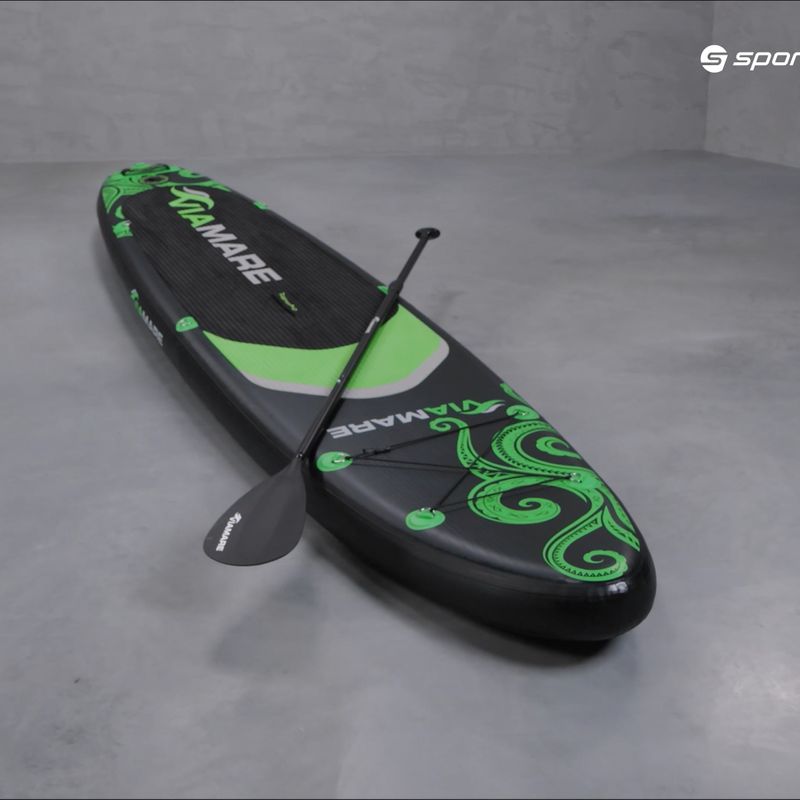 Zestaw deska SUP pompowana Viamare 330 S 10'9" octopus green/black 11