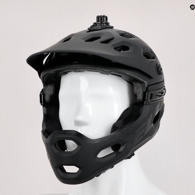 Kask rowerowy Bell Full Face Super 3R MIPS matte gloss black/gray 5