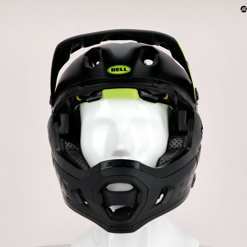 Kask rowerowy Bell FF Super DH MIPS Spherical matte gloss black 10