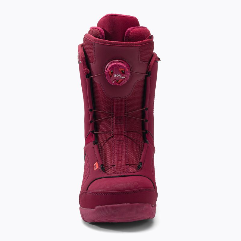 Buty snowboardowe damskie HEAD Galore Lyt Boa Coiler W burgundy 3