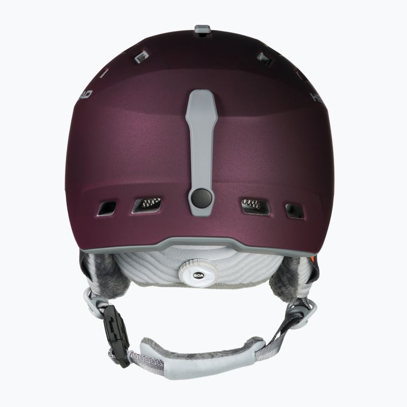 Kask narciarski HEAD Rita W burgundy 3