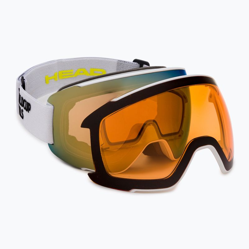 Gogle narciarskie HEAD Magnify 5K gold/orange/wcr