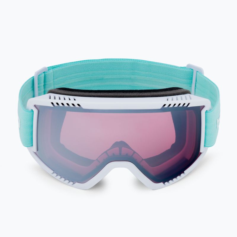 Gogle narciarskie HEAD Contex silver/turquoise 2
