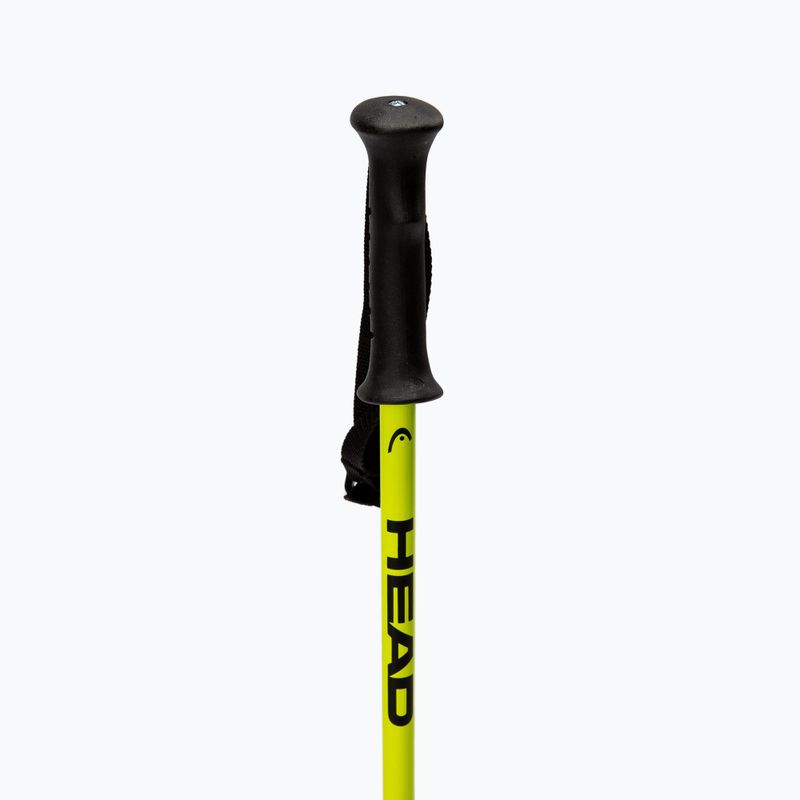Kije narciarskie dziecięce HEAD Supershape Team Jr white/black/neon yellow 2