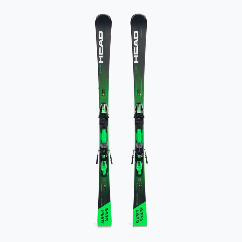 Narty zjazdowe HEAD Supershape e-Magnum SW SF-PR + wiązania PRD 12 black/green