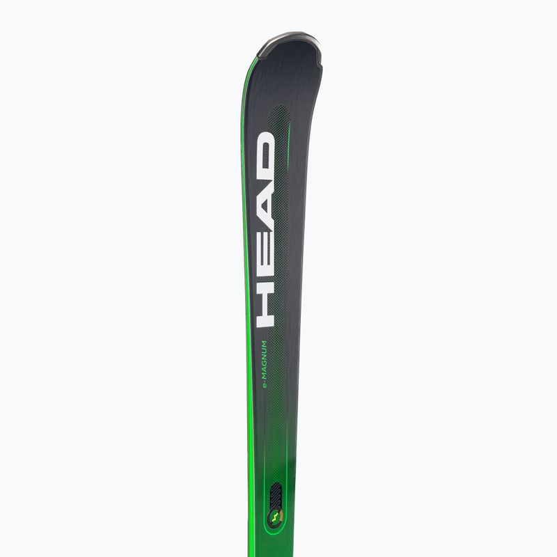 Narty zjazdowe HEAD Supershape e-Magnum SW SF-PR + wiązania PRD 12 black/green 8