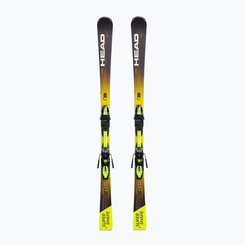 Narty zjazdowe HEAD Supershape e-Speed SW SF-PR + wiązania PRD 12 black/yellow