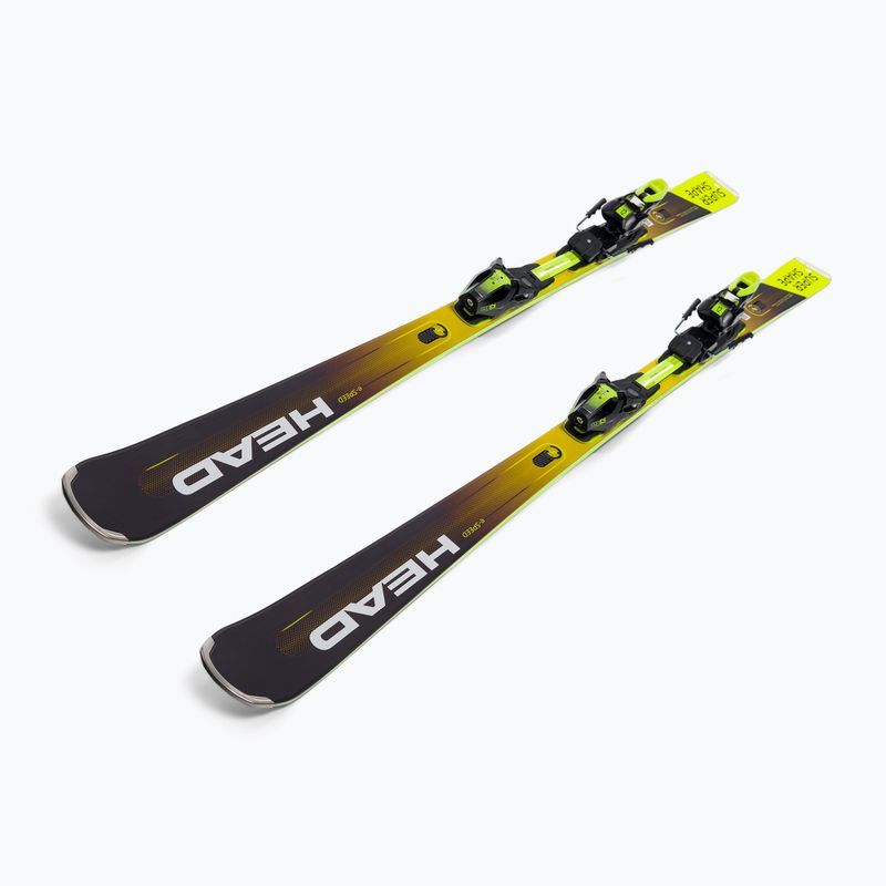 Narty zjazdowe HEAD Supershape e-Speed SW SF-PR + wiązania PRD 12 black/yellow 4