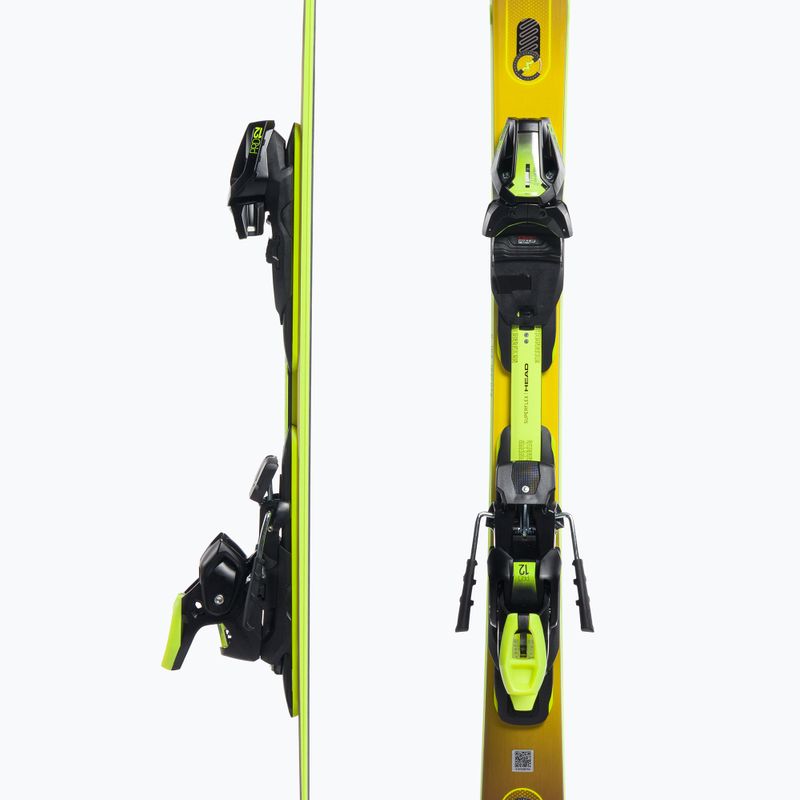 Narty zjazdowe HEAD Supershape e-Speed SW SF-PR + wiązania PRD 12 black/yellow 5
