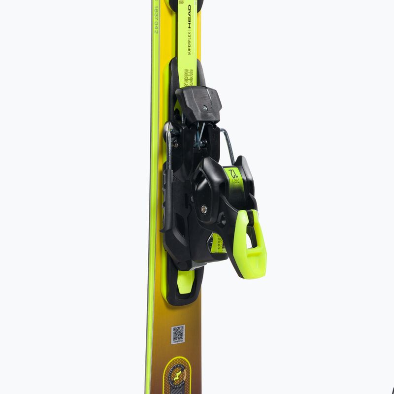 Narty zjazdowe HEAD Supershape e-Speed SW SF-PR + wiązania PRD 12 black/yellow 7