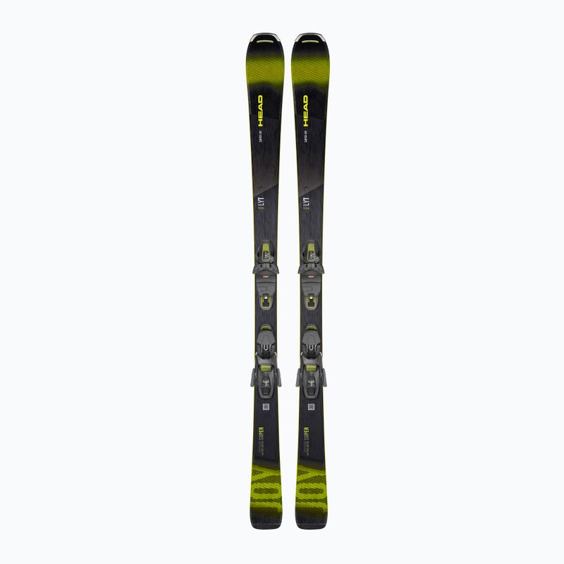 Narty zjazdowe damskie HEAD Super Joy SW SLR Joy Pro + wiązania Joy 11 black/yellow 10