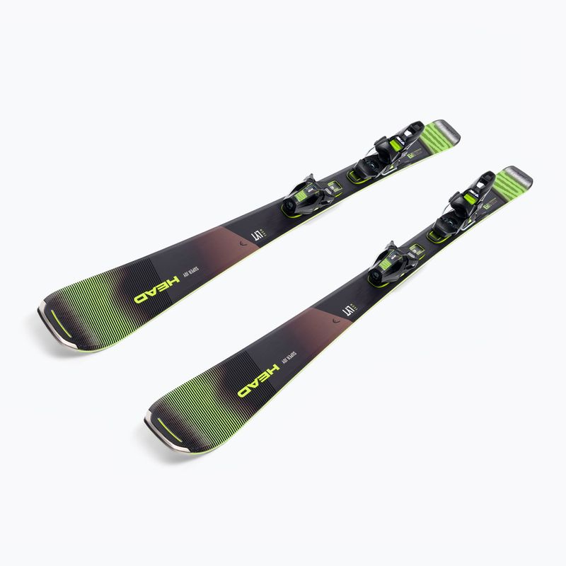 Narty zjazdowe damskie HEAD Super Joy SW SLR Joy Pro + wiązania Joy 11 black/yellow 4
