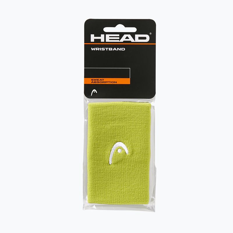 Frotki na nadgarstek HEAD Wristband 5" 2 szt. light green 3