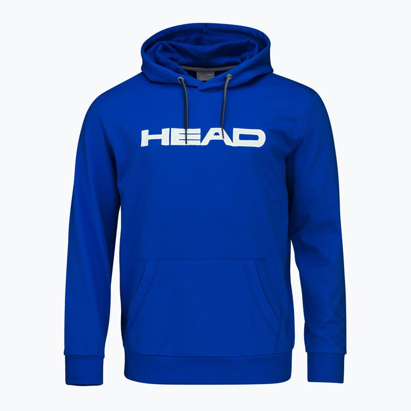 Bluza tenisowa męska HEAD Club Byron Hoodie royal