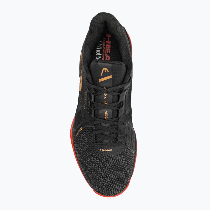 Buty do tenisa HEAD Sprint Pro 3.5 SF Clay black/orange 6