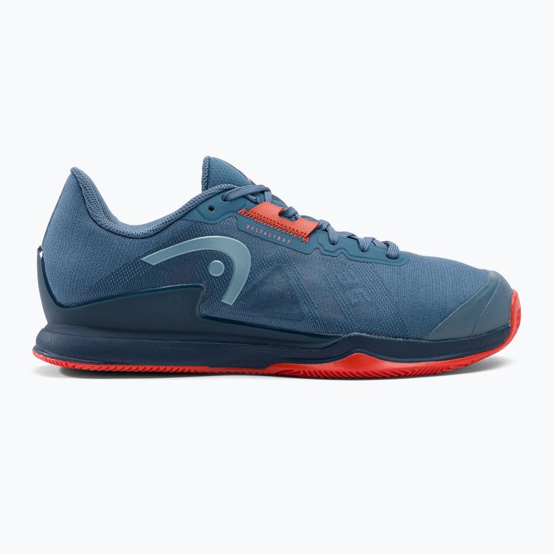 Buty do tenisa męskie HEAD Sprint Pro 3.5 Clay bluestone/orange 2