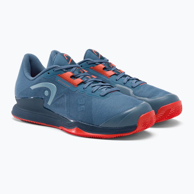 Buty do tenisa męskie HEAD Sprint Pro 3.5 Clay bluestone/orange 5