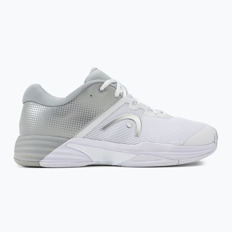 Buty do tenisa damskie HEAD Revolt Evo 2.0 white/grey 2