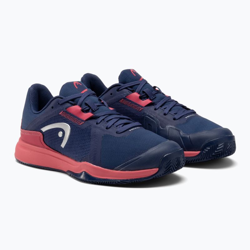 Buty do tenisa damskie HEAD Sprint Team 3.5 Clay W dark blue/azalea 4