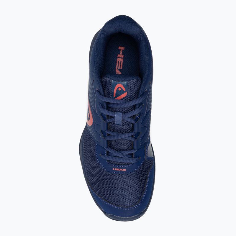 Buty do tenisa damskie HEAD Revolt Court W dark blue/coral 6