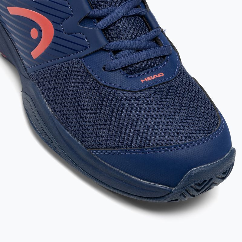 Buty do tenisa damskie HEAD Revolt Court W dark blue/coral 7