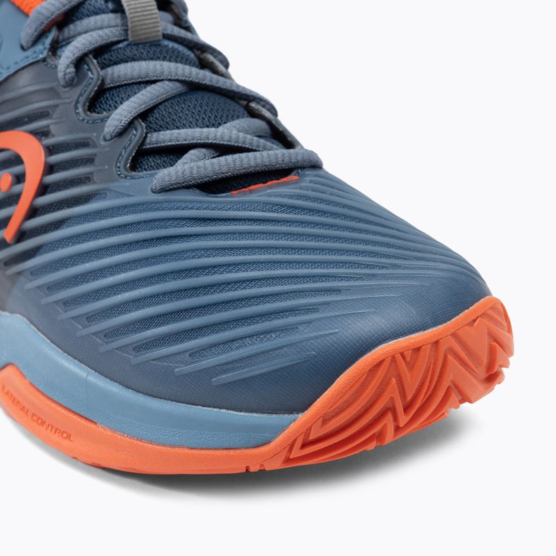 Buty do tenisa dziecięce HEAD Revolt Pro 4.0 Jr bluestone/orange 7