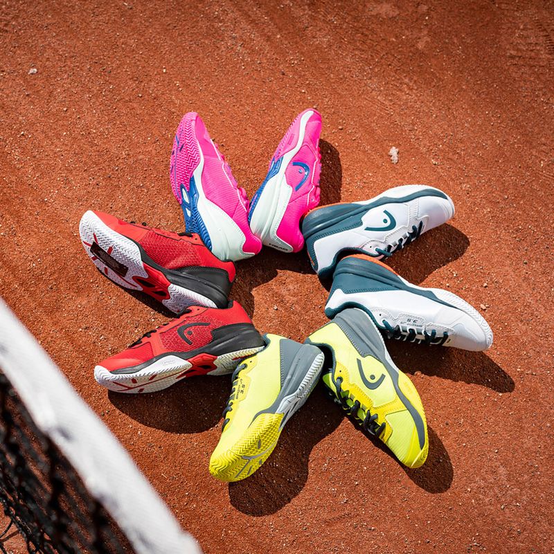 Buty do tenisa dziecięce HEAD Sprint 3.5 Jr yellow/green 12