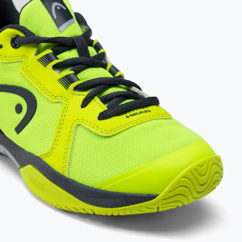 Buty do tenisa dziecięce HEAD Sprint 3.5 Jr yellow/green 7