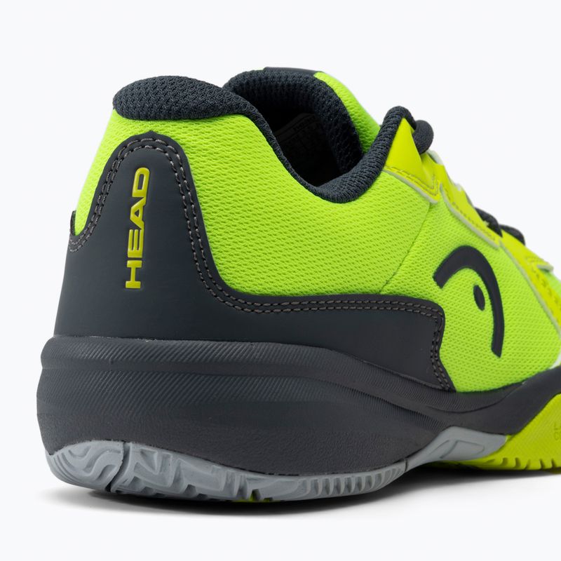 Buty do tenisa dziecięce HEAD Sprint 3.5 Jr yellow/green 9