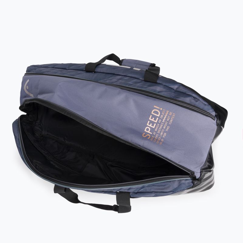 Torba tenisowa HEAD Djokovic 9R 85 l anthracite 6