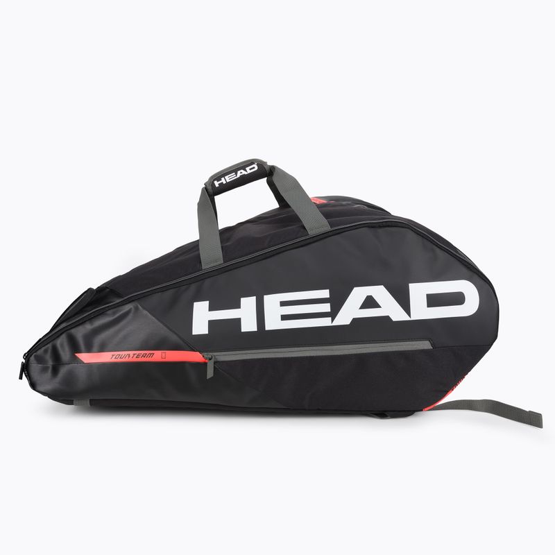 Torba tenisowa HEAD Tour Team 15R 90 l black/orange